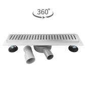 Душевой горизонтальный лоток Санакс 00037, 40*7 см